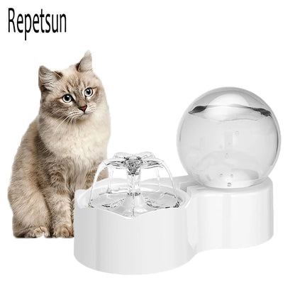 2.3L Automatic Cat Water Fountain - The Cat Mom Shop