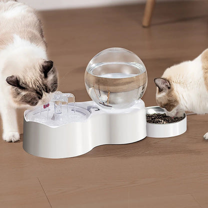 2.3L Automatic Cat Water Fountain - The Cat Mom Shop