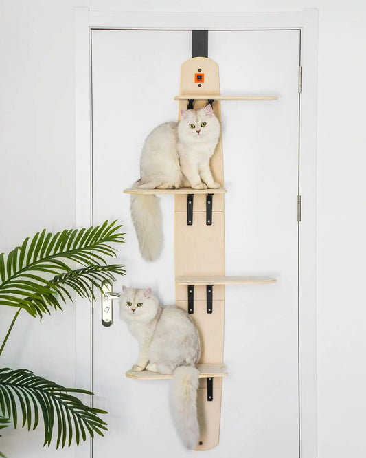 4 - Level Versatile Vertical Cat Tree - The Cat Mom Shop