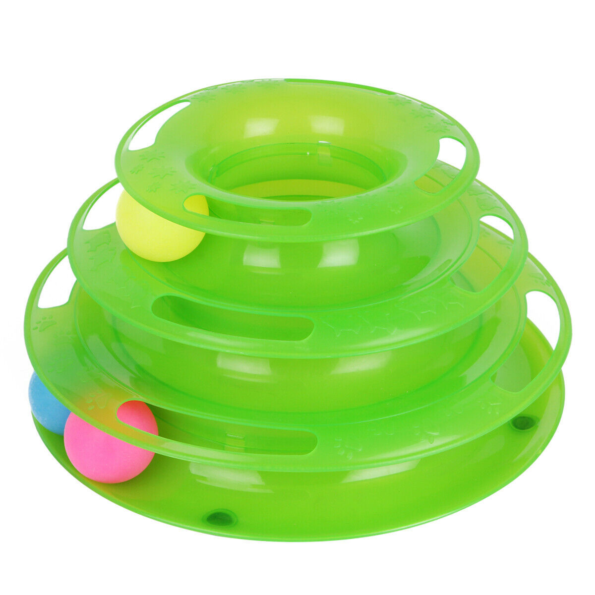Tri-Level Cat Ball Toy