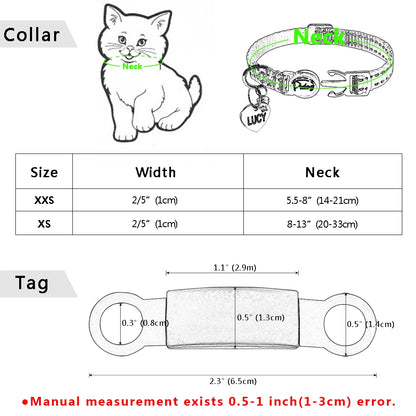 Personalized Cat Collar