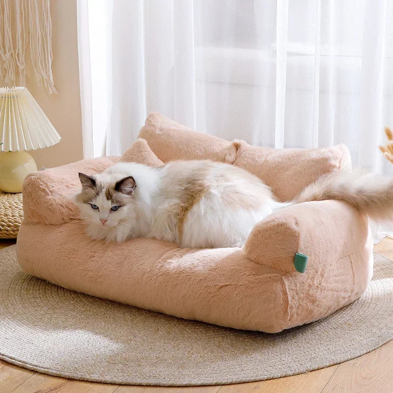 Cat Plush Sofa Bed