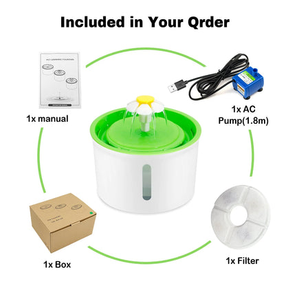 1.6 Liter Automatic Cat Water Fountain