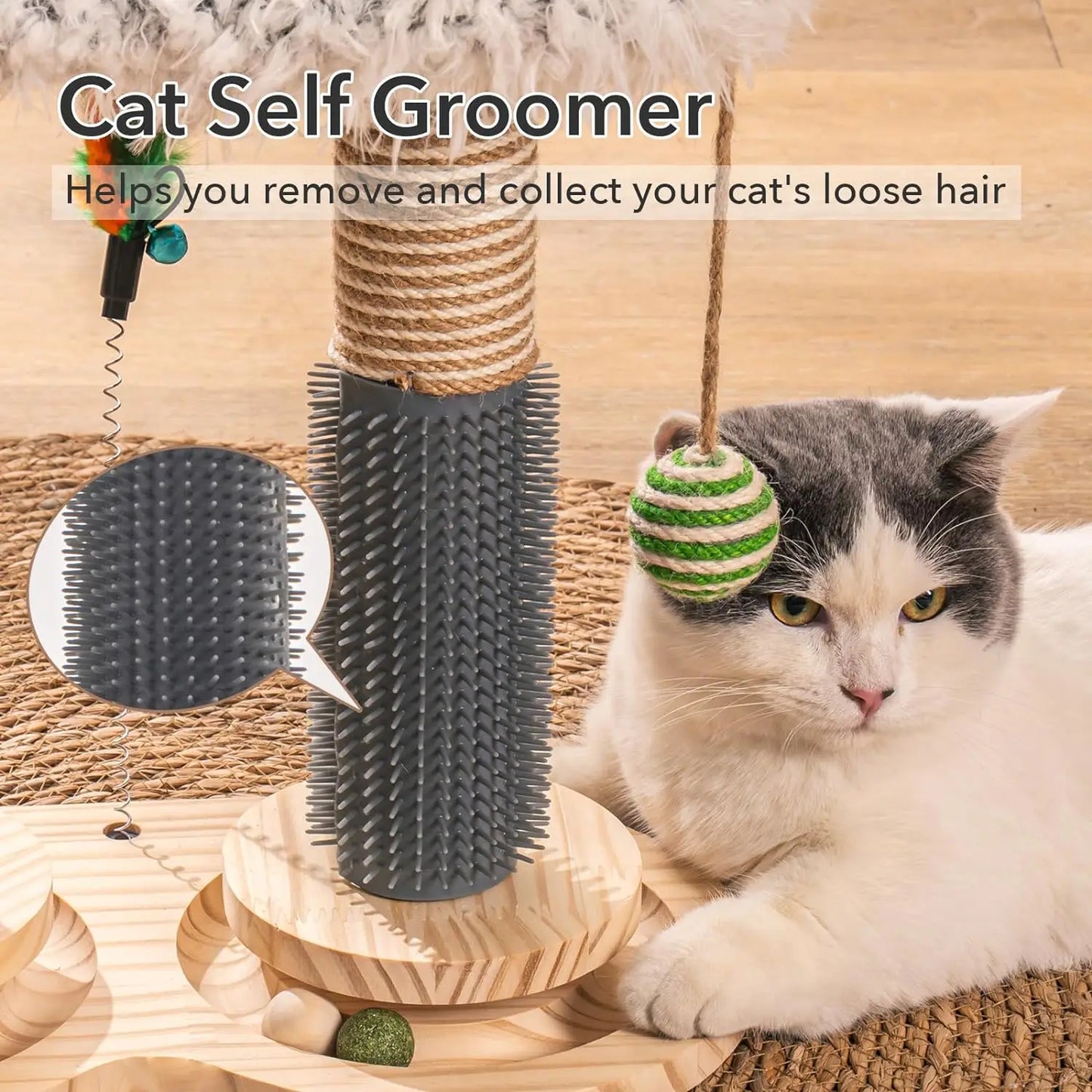 Small Two-Layer Cat Scratching Post