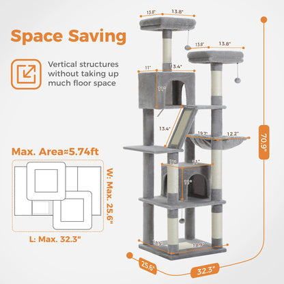 Deluxe Multi-Level Cat Tree