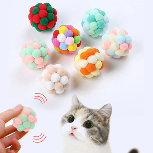 Bounce Bell Ball Cat Toy - The Cat Mom Shop