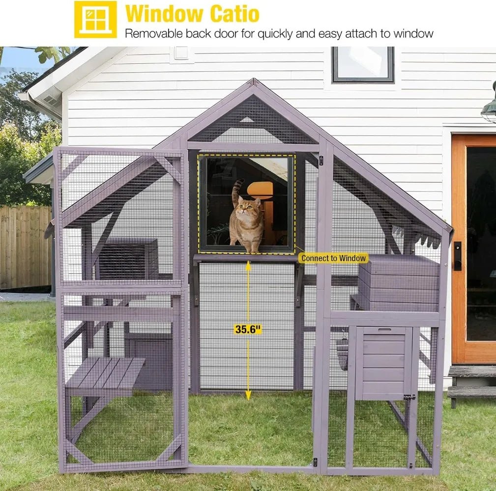 Cat Patio Enclosure - The Cat Mom Shop