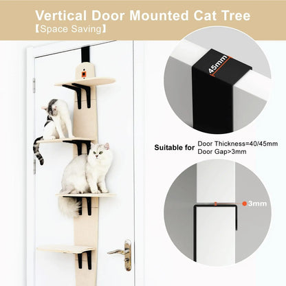 4-Level Versatile Vertical Cat Tree