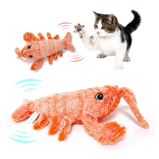 Electric Jumping Lobster Cat Toy