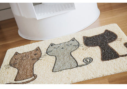 Waterproof PVC Pet Dog Cat Litter Mat Breathable Pet Sleeping Pads for Dog Cat Cute Pattern Kitten Feeding Drinking Mat Supplies-24