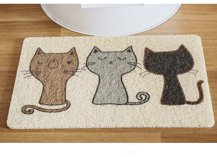 Waterproof PVC Pet Dog Cat Litter Mat Breathable Pet Sleeping Pads for Dog Cat Cute Pattern Kitten Feeding Drinking Mat Supplies-22