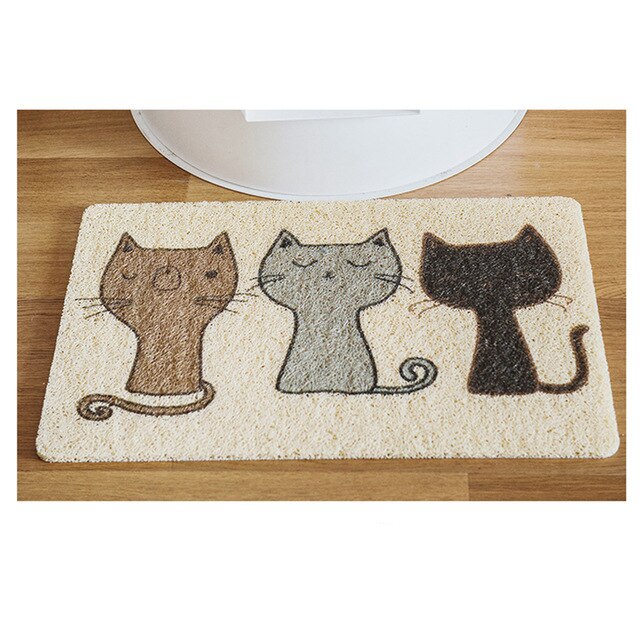 Waterproof PVC Pet Dog Cat Litter Mat Breathable Pet Sleeping Pads for Dog Cat Cute Pattern Kitten Feeding Drinking Mat Supplies-21