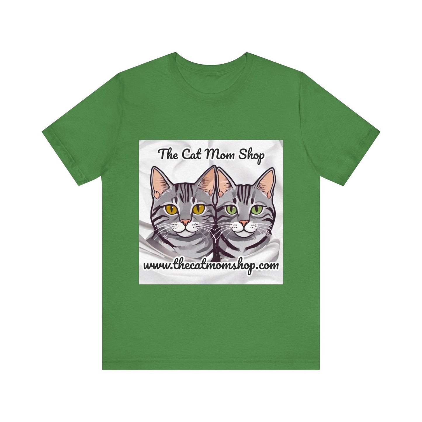 "The Cat Mom Shop" Official Logo Unisex Tee - The Cat Mom Shop