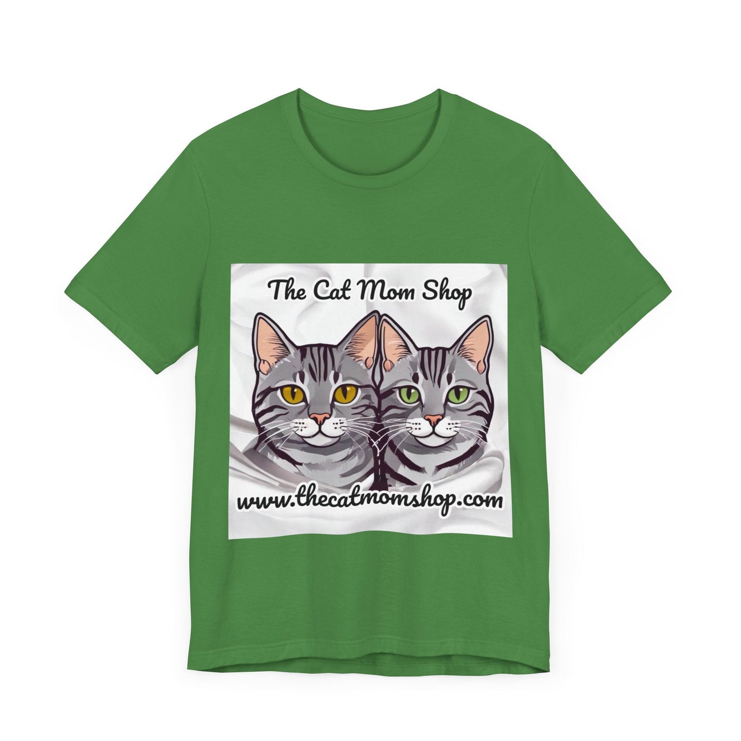 "The Cat Mom Shop" Official Logo Unisex Tee - The Cat Mom Shop